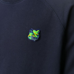 ◆15주년◆네온 폭스헤드 맨투맨 네이비 FM00385KM0001 NA