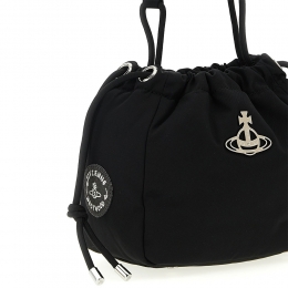 ◆당일◆25FW 힐러리 HILARY ORB 로고 스몰 버킷백 블랙 4C03000AU W001Y N401