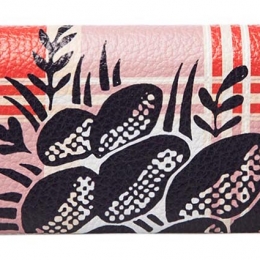 ◆11주년◆플라워 ORB 로고 플랩 장지갑 멀티 2800V67V 447