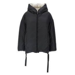 ◆당일◆24FW SEICAP 드로스트링 리버시블 패딩자켓 화이트 2429486125 044