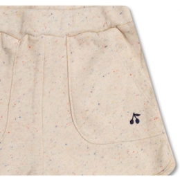 ◆키즈◆22SS 키즈 체리 자수 숏 팬츠 아이보리 S02GBEKN0103 163