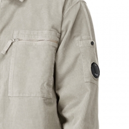 ◆당일◆25FW 렌즈 와펜 코듀로이 오버 셔츠자켓 그레이 19CMOS097A 006410O 356