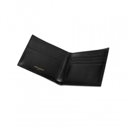 ◆당일◆25FW 모노그램 금장 로고 반지갑 블랙 607727 02G0W 1000