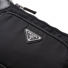 ◆당일◆25FW 삼각로고 사피아노 숄더백 블랙 2VH128 2DMH F0002