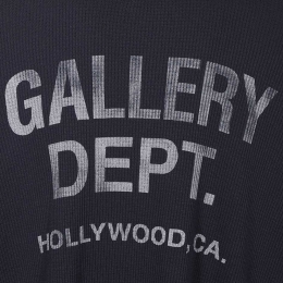 ◆당일◆22FW 레터링 로고 롱슬리브 니트 티셔츠 블랙 GD T 1100 BLCK