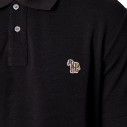 26SS 지브라 와펜 반팔 폴로 티셔츠 블랙 M2R 183K PZEBRA 79