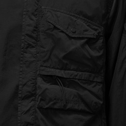 ◆당일◆24FW 크롬-R 로고 자수 셔츠자켓 블랙 17CMOS090A 005904G 999