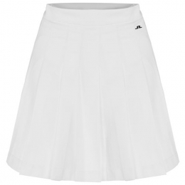 ◆당일◆24FW 아디나 ADINA 로고 스커트 화이트 GWSD06345 0000