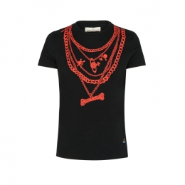 ◆당일◆25FW 체인 페루 티셔츠 블랙 3G01003V J001M N401