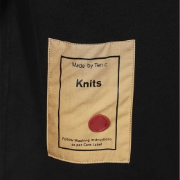 ◆당일◆백 로고 라벨 기모 맨투맨 블랙 22CTCUF03149 A06455 999