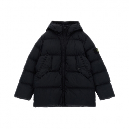 ◆키즈◆여성 와펜 패치 크링클랩스 후드 패딩 자켓 블랙 K2S16 4100004 S0A23 V0029