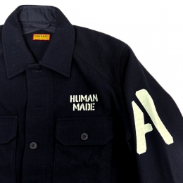 26SS DA 프린트 밀리터리 셔츠 네이비 HM30SH008 NAVY