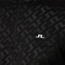 ◆당일◆24FW 루케 올오버 로고 반집업 티셔츠 블랙 GMJS10944 W088