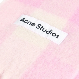 ◆당일◆25FW 시그니처 로고 패치 체크 머플러 멀티 CA0084 DTL