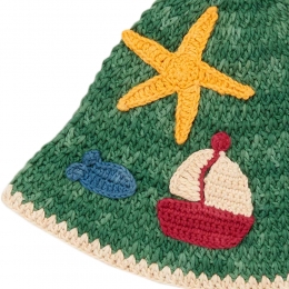 ◆키즈◆25SS 키즈 씨사이드 비치햇 론 K1061U25 345