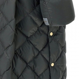 ◆당일◆25FW 트레파르 TREPAR 다이아몬드 퀄팅 사이드슬릿 롱 패딩자켓 어반그레이 2529496075 078