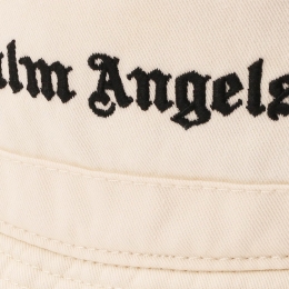 ◆당일◆23SS 로고 자수 클래식 버킷햇 오프화이트 PWLA005F21FAB002 0310