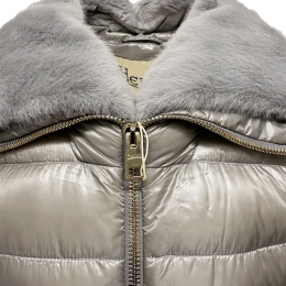 ◆당일◆26SS ELISA 퀄팅 퍼 패딩자켓 그레이 PI0650DIC-M05 12017Z 9406