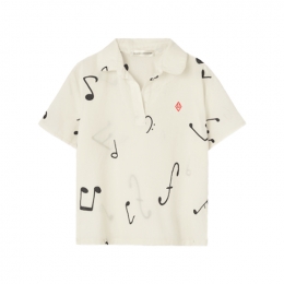 ◆키즈◆키즈 쿠쿠 셔츠 화이트티 S26036 221AY