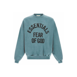 26SS 에센셜 캠퍼스 90s 기모 맨투맨 페이드코스트 192SP266593F FADED COAST