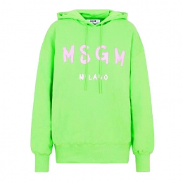 ◆당일◆22FW 로고 프린팅 후드티 그린 3341MDM515 227799 36