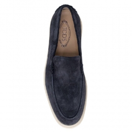 ◆당일◆25FW T 로고 슬립온 로퍼 네이비 XXM59K00040 M8W U801