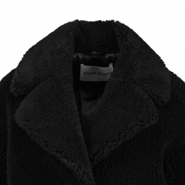 ◆당일◆22FW 카밀 CAMILLE 코쿤 퍼 테디 코트 블랙 61303 9040 89900