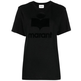 ◆당일◆23FW 쥬얼 ZEWEL 로고 린넨 티셔츠 블랙 TS0001FA A1N09E 01BK