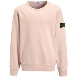 ◆키즈◆25SS 여성 와펜 크루넥 맨투맨 핑크베이지 K1S16 6100011 S0040 V0082