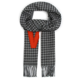 ◆당일◆23FW ERCOLE 로고 울 머플러 그레이 2355460532 001