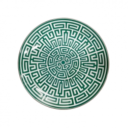 ◆당일◆라비린토 LABIRINTO 센터피스 플레이트 31CM 에메랄드그린/화이트 140RG00 FPT110010310G00125400