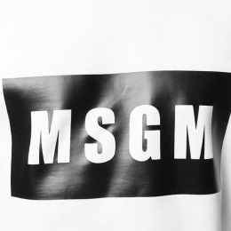 ◆12주년◆로고 프린트 기모 맨투맨 화이트 2740MM68 195799 01