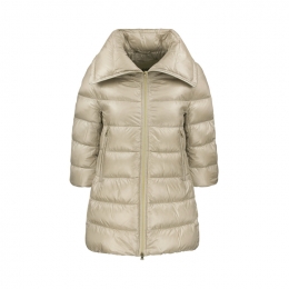 ◆당일◆26SS 클레오페 CLEOFE 숏 슬리브 미디움 패딩 베이지그레이 PI0001DIC 12017Z 9402