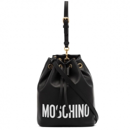 ◆당일◆22SS 메탈 로고 프린트 버킷백 블랙 A8406 8001 1555