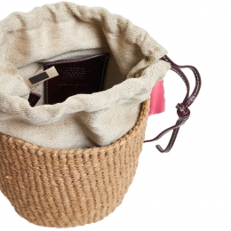 ◆당일◆25FW 우디 스몰 버킷&크로스백 핑크레드 CHC23AS381L18 9R5