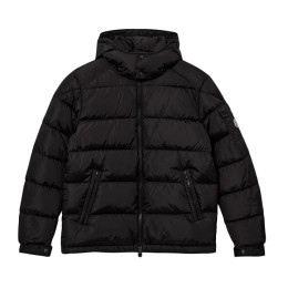 ◆당일◆25FW 마야 MAYA 로고패치 패딩 자켓 블랙 1A536 00 539ZD 999