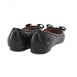 ◆당일◆24FW 바리나 VARINAQ 1.0 퀄팅 플랫 슈즈 블랙 0672100