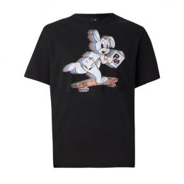 ◆당일◆25FW 스케이트 버니 프린팅 티셔츠 블랙 M2R 220X TP5247 79