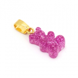 ◆당일◆24SS 노스탤지어 베어 펜던트 마젠타 NOSTALGIABEAR CLA MAGENTA