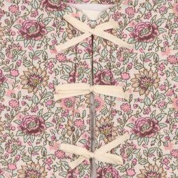 ◆키즈◆24FW 키즈 플로럴 웨이스트코트 아이보리 VERSAILLES WAISTCOAT FLORAL TAPESTRY