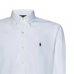 26SS 포니 로고 자수 엠브로이드 클래식 셔츠 화이트 710938519 001