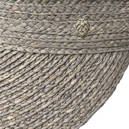 ◆당일◆26SS 커스틴 라피아 바이저햇 이클립스멜란지 HAT52474 KIRSTEN ECLIPSE MELANGE