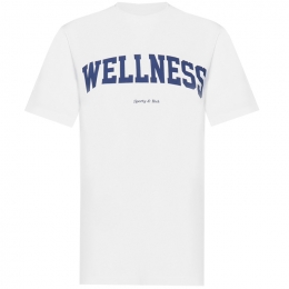 ◆당일◆25SS 웰니스 로고 프린팅 티셔츠 화이트 TS651WH