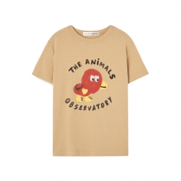 ◆키즈◆키즈 루스터 반팔 티셔츠 소프트브라운 S26188 077FD