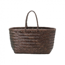 ◆당일◆25FW 밤부 트리플 점프 스몰 토트백 다크브라운 8811 DK BROWN