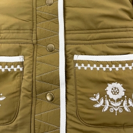 ◆키즈◆키즈 필레모나 시어링 코트 올리브 25F_C0304 OLIVE