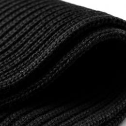 ◆당일◆25FW 골지 울 머플러 블랙 SCARF BLACK