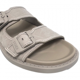 ◆당일◆26SS 더블 버클 오픈 토 샌들 베이지 7X1604 AN8B F0EJB