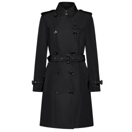 ◆당일◆25FW 켄싱턴 KENSINGTON 벨티트 트렌치코트 블랙 8069666