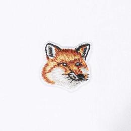 ◆당일◆23FW 여성 폭스 패치 티셔츠 화이트 AW00103KJ0005 P100
